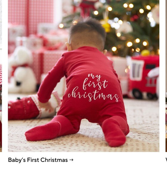 Shop Baby's First Christmas